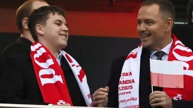 Tak polscy kibice potraktowali Karola Nawrockiego na meczu Polska — Holandia