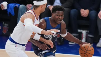 Takeaways: Anthony Edwards returns, but Wolves are routed by Knicks 137-114