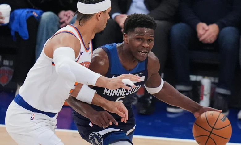 Takeaways: Anthony Edwards returns, but Wolves are routed by Knicks 137-114