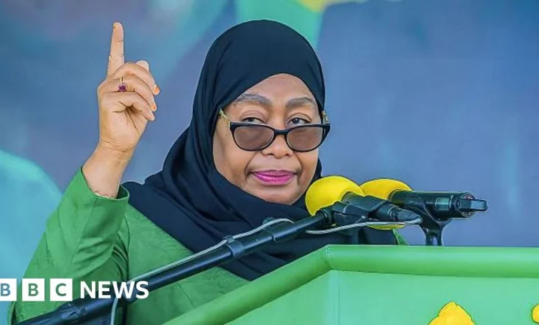 Tanzania elections: Samia Suluhu Hassan sworn in as president after unrest