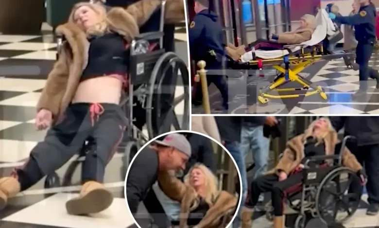 Tara Reid claims she was drugged at Chicago hotel bar, wheeled out on stretcher in distressing video