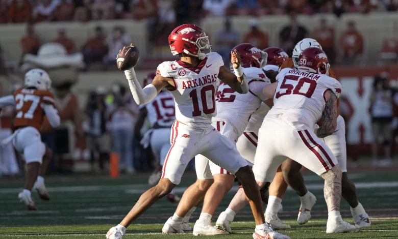 Taylen Green loses starting role vs. Mizzou, Arkansas turns to KJ Jackson