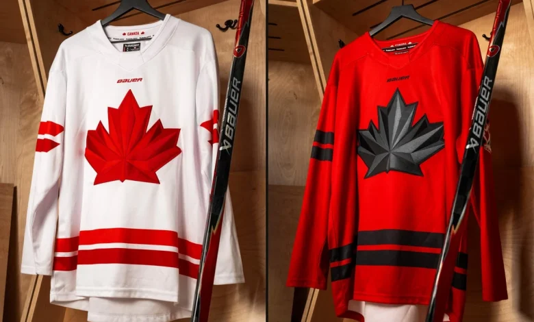 Team Canada unveils hockey jerseys for Milan-Cortina 2026 Olympics, Paralympics - The Athletic