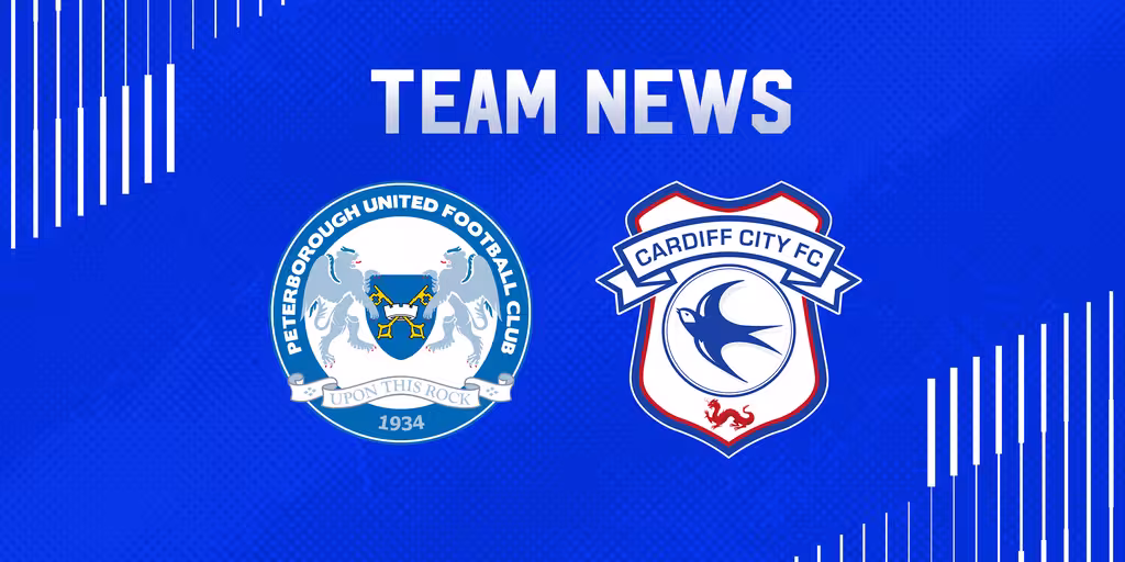 Team News | Peterborough United vs. Cardiff City