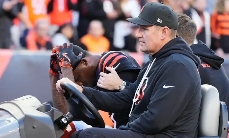 Tee Higgins injury update: Bengals WR ruled out with concussion
