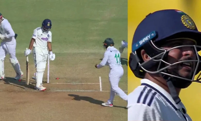 Temba Bavuma aggressively celebrates in Kuldeep Yadav’s face after his dismissal in Guwahati Test