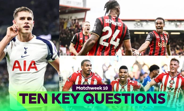 Ten KEY questions for the weekend's matches