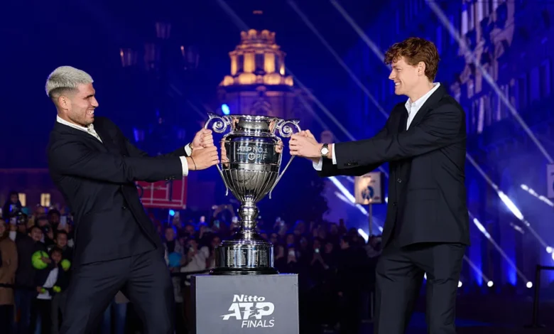 Tenis. Masters ATP: Alcaraz y Sinner llegan al combate final; Djokovic es baja