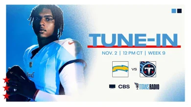 Tennessee Titans vs Los Angeles Chargers: How to Watch, Listen and Live Stream