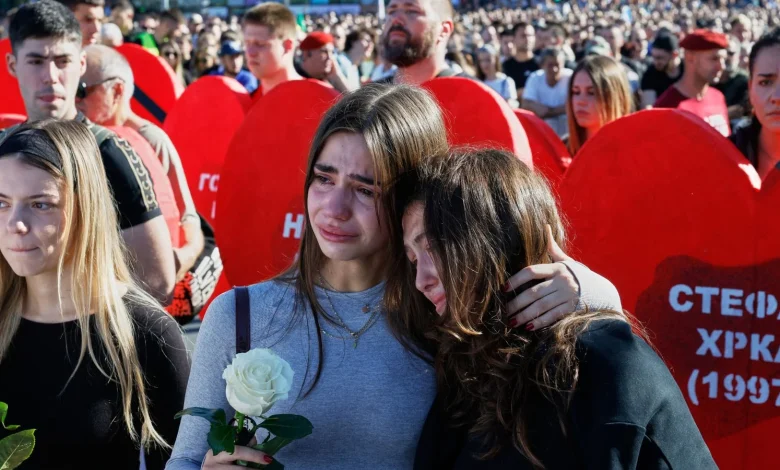 Tense days ahead as tens of thousands line streets for anniversary of Novi Sad tragedy