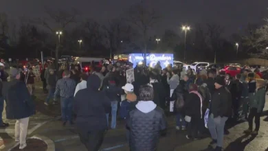 Tensions rise as anti-Islam protestors clash with Muslim community activists in Dearborn