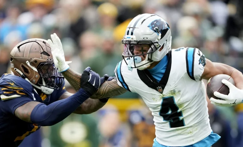 Tetairoa McMillan ready to play for Panthers vs. Saints
