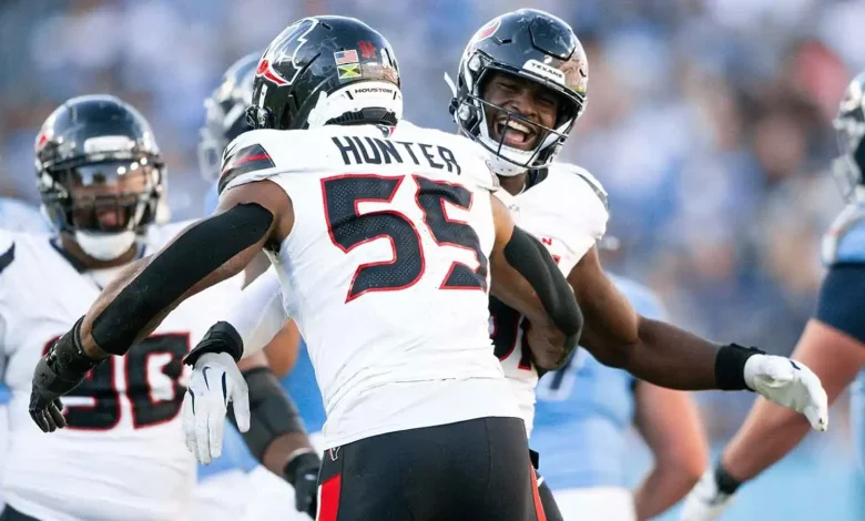 Texans’ Will Anderson Jr. and Danielle Hunter are making history after terrorizing Josh Allen