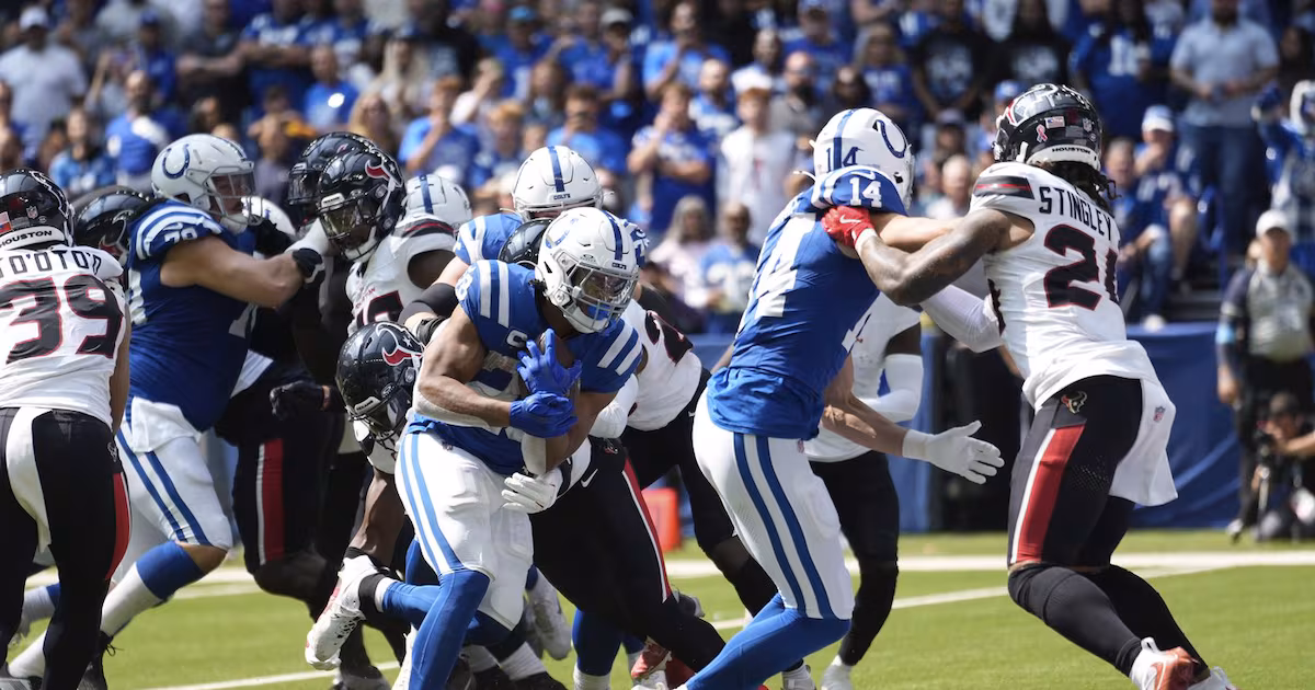 Texans defense poses next big obstacle as Colts try to solve recent offensive struggles