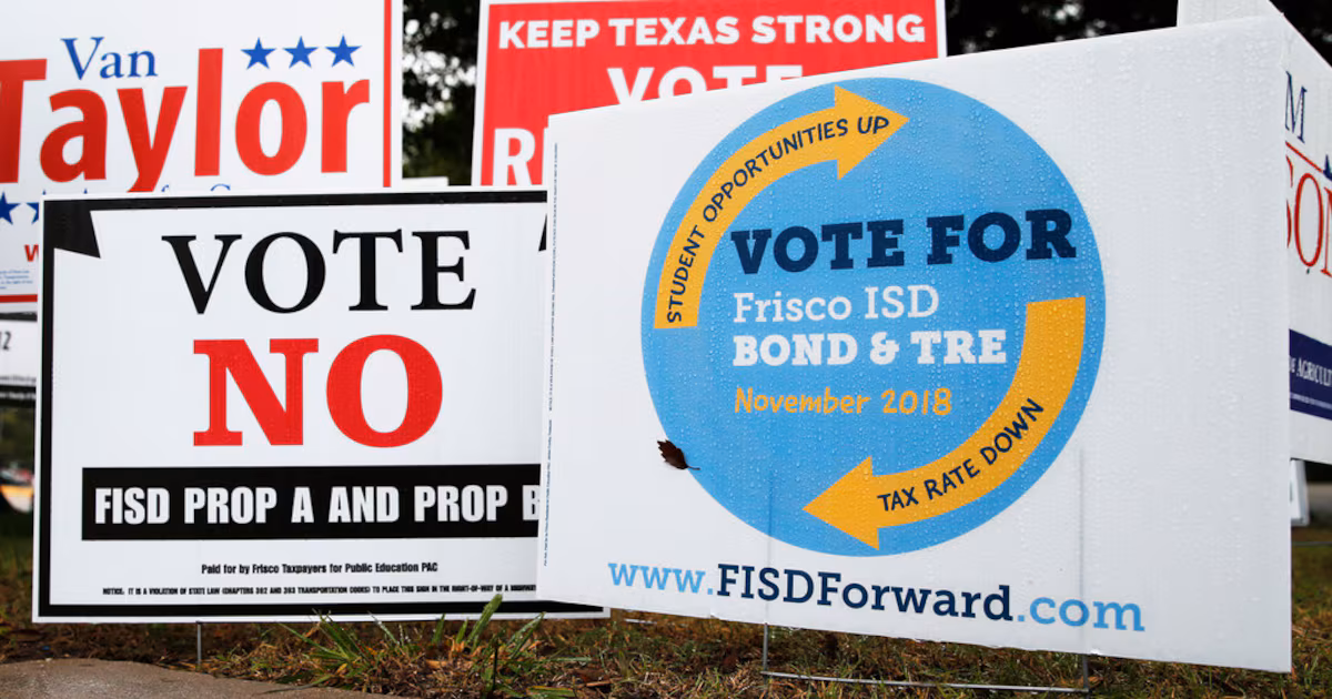 Texas voters should hold the line on taxes and watch bond referendums