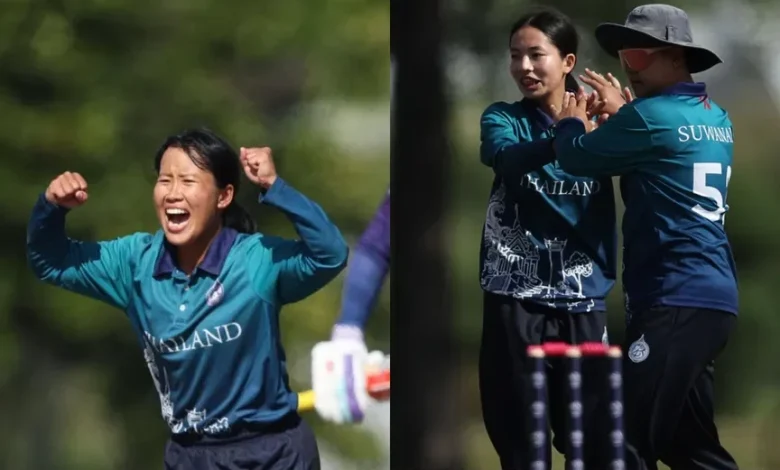 Thailand-W etch their name in history! Smashes Scotland in Emerging Nations' Trophy