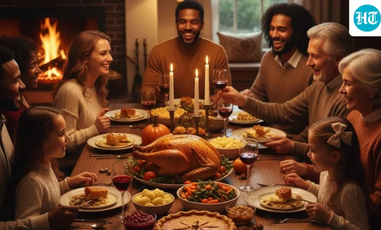 Thanksgiving 2025 wishes 🍂: Top 50 happy Thanksgiving messages, images to share with family👨‍👩‍👧‍👦 and friends