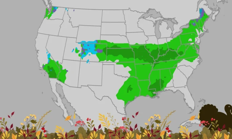 Thanksgiving Travel: Where The Forecast Is Looking Turkey-tastic!
