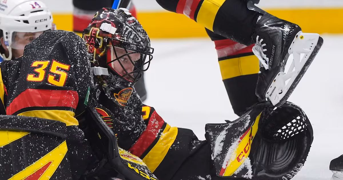 Thatcher Demko to miss Sunday start against visiting Avalanche