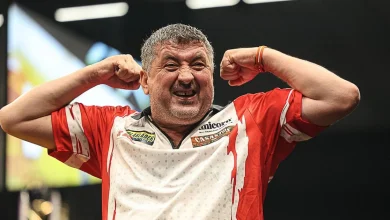 "The Ally Pally only holds 3,000 spectators, that's not enough": Mensur Suljovic names potential new PDC World Darts Championship destination