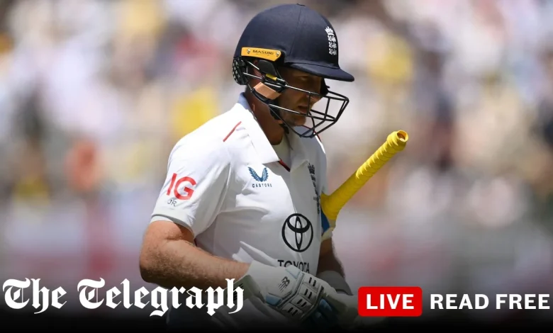 The Ashes 2025: live score and updates from day one of first Test between England and Australia