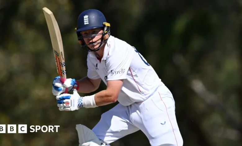 The Ashes: Ollie Pope makes warm-up century but Joe Root and Harry Brook miss out