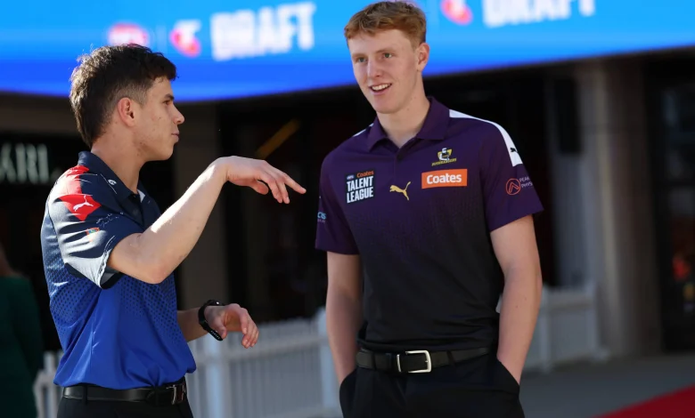 The Carlton player who has taken Harry Dean ‘under his wing’