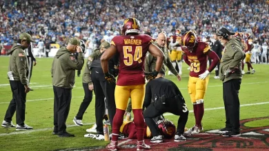 The Commanders’ injury numbers tell a grim story - The Athletic