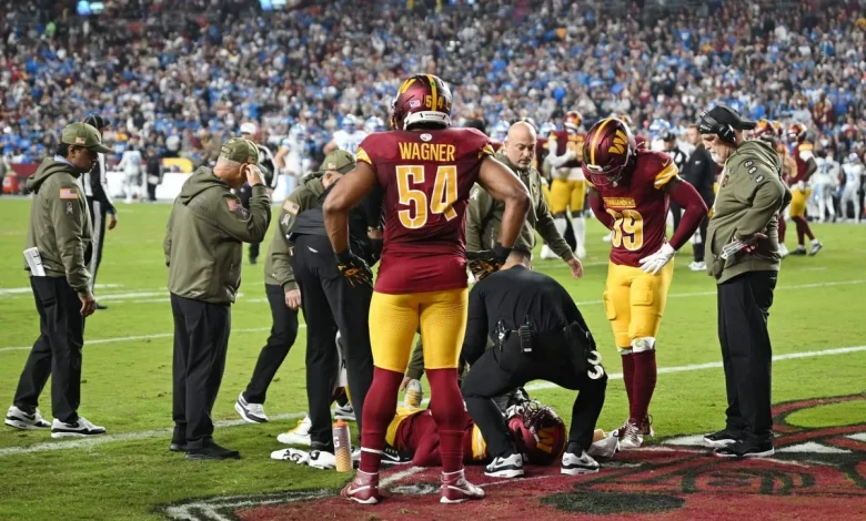 The Commanders’ injury numbers tell a grim story - The Athletic