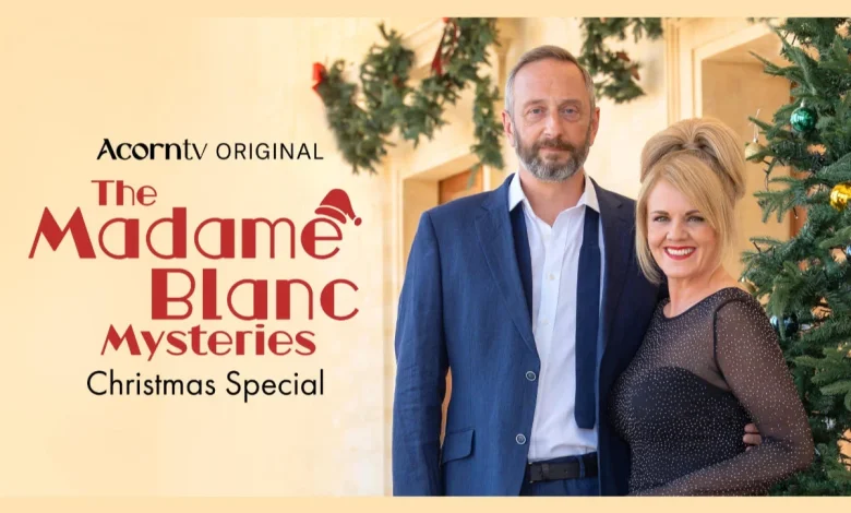 The Madame Blanc Mysteries Christmas Special Trailer and Key Art
