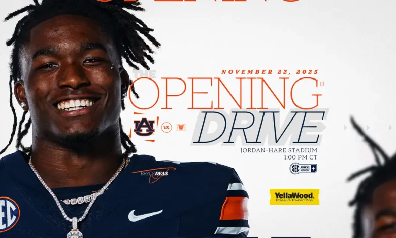 The Opening Drive: Auburn vs. Mercer