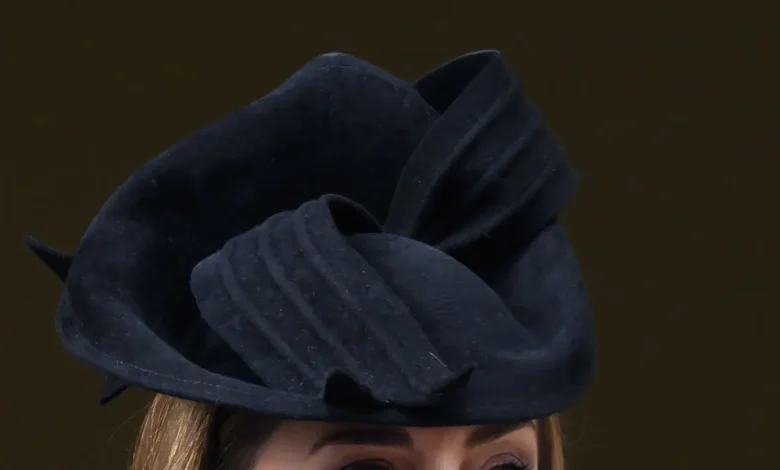 The Princess of Wales showcases sentimental ring stack on Remembrance Sunday