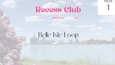 “The Recess Club” Launch Belle Isle Loop : A Free Community for Women to Move, Connect, and Reset!