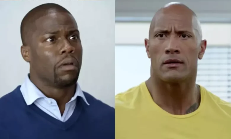The Rock Can't Help But Roast Buddy Kevin Hart When Congratulating Him For His Netflix Special Topping WWE Raw