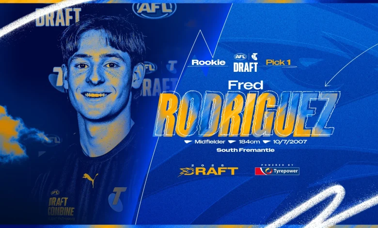 The Rookie Draft File: Pick No.1 – Fred Rodriguez