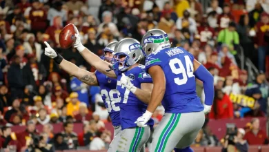 The Seahawks are tied for top spot in the NFC playoff picture