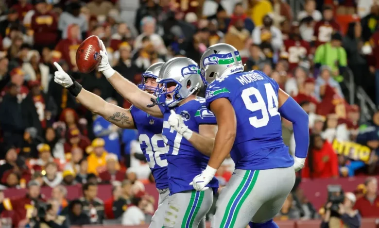 The Seahawks are tied for top spot in the NFC playoff picture