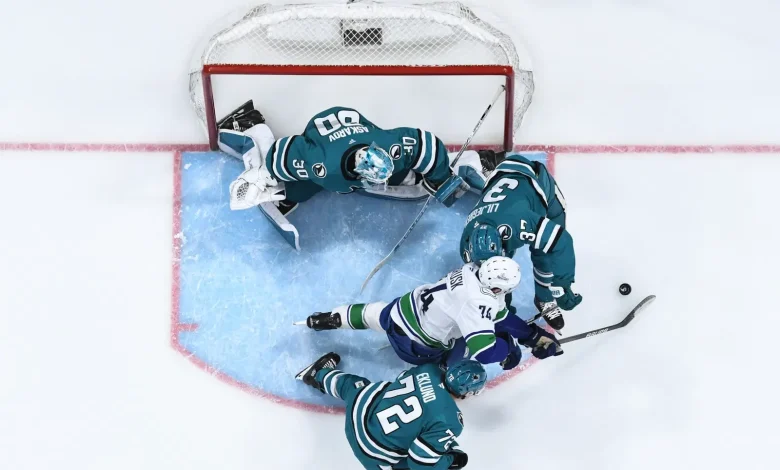 The Stats Behind Game #25: Sharks 3, Canucks 2