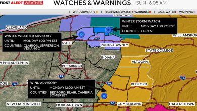 The next week in Pittsburgh will be a weather whiplash with changing conditions