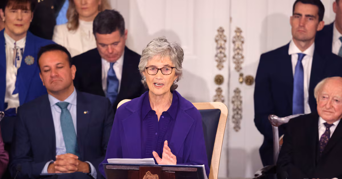 The six lines that tell us what sort of president Catherine Connolly will be