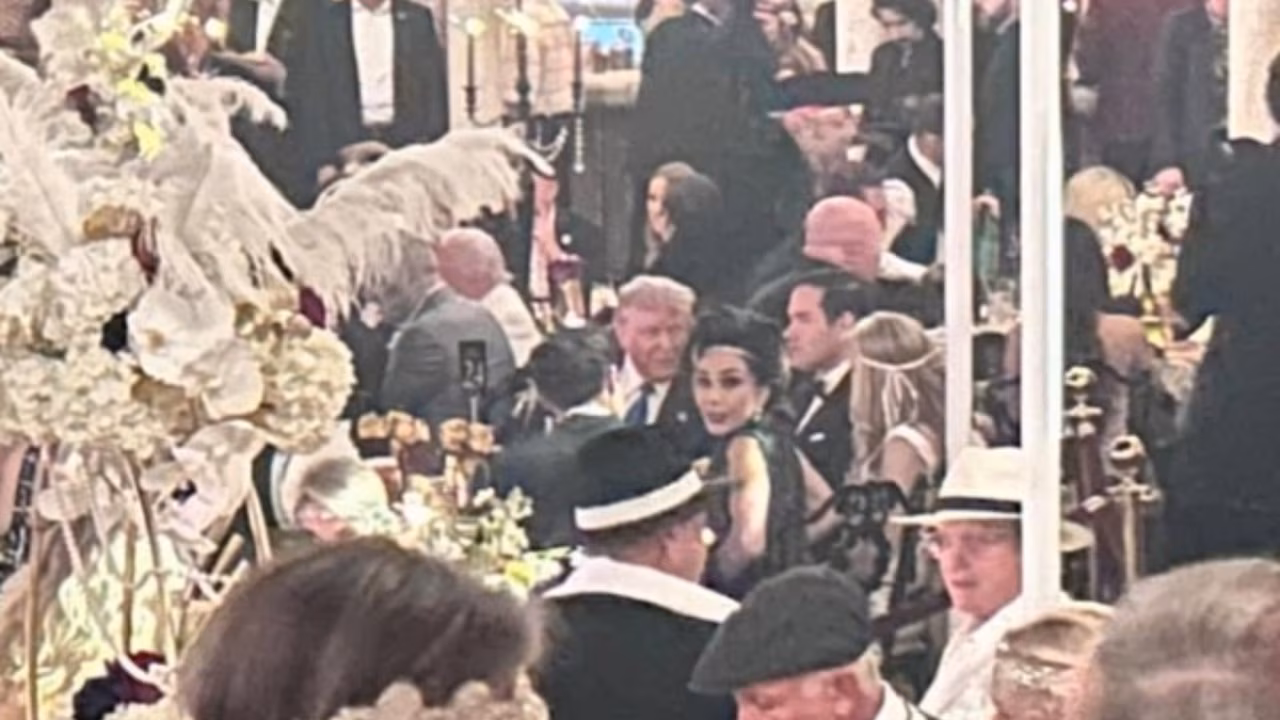 The surprising Aussie politician at Trump’s lavish Halloween party