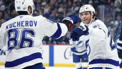The trickle down effect of the injuries to Kucherov and Point