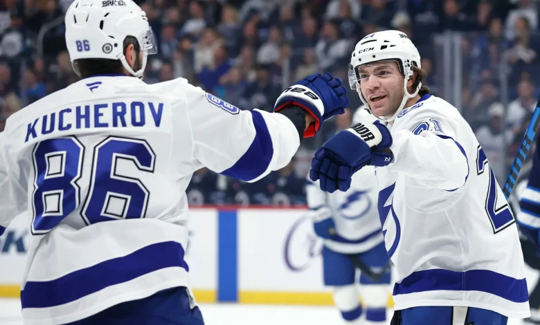 The trickle down effect of the injuries to Kucherov and Point