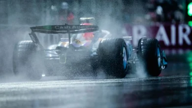 "The worst grip I've ever experienced in F1!" In Las Vegas, the rain played tricks on the drivers.