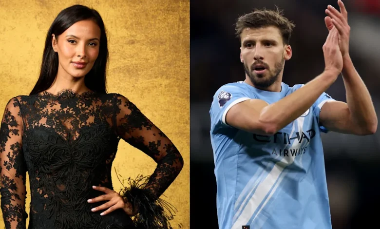 'There he is!' - Maya Jama cheers on boyfriend Ruben Dias as Man City beat Liverpool after viewing £4m mansion with Portuguese defender