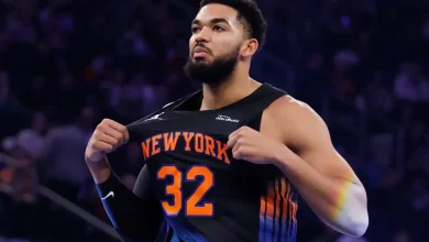 There’s still plenty of hot and cold in Karl-Anthony Towns’ new Knicks role
