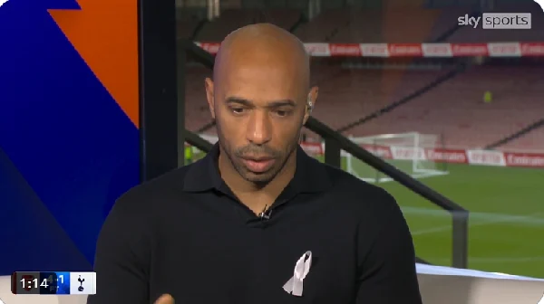 Thierry Henry criticises Kudus' lack of defensive effort against Arsenal
