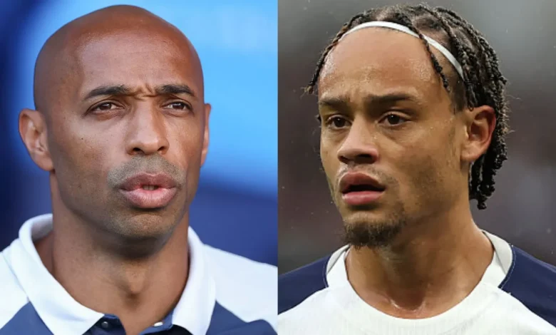 Thierry Henry questions Xavi Simons' suitability to Premier League after slow Tottenham start as Arsenal legend admits he has anti-Bundesliga bias