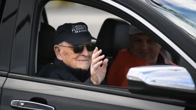 This 101-year-old was the only WWII vet in Bangor’s Veterans Day Parade