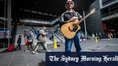 This Aussie busker has gone viral for his Oasis set. But he’s been playing this spot for years